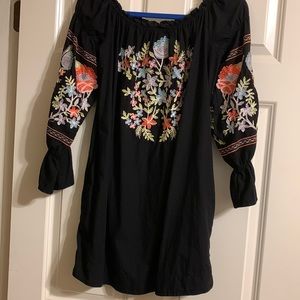 Free people embroidered dress